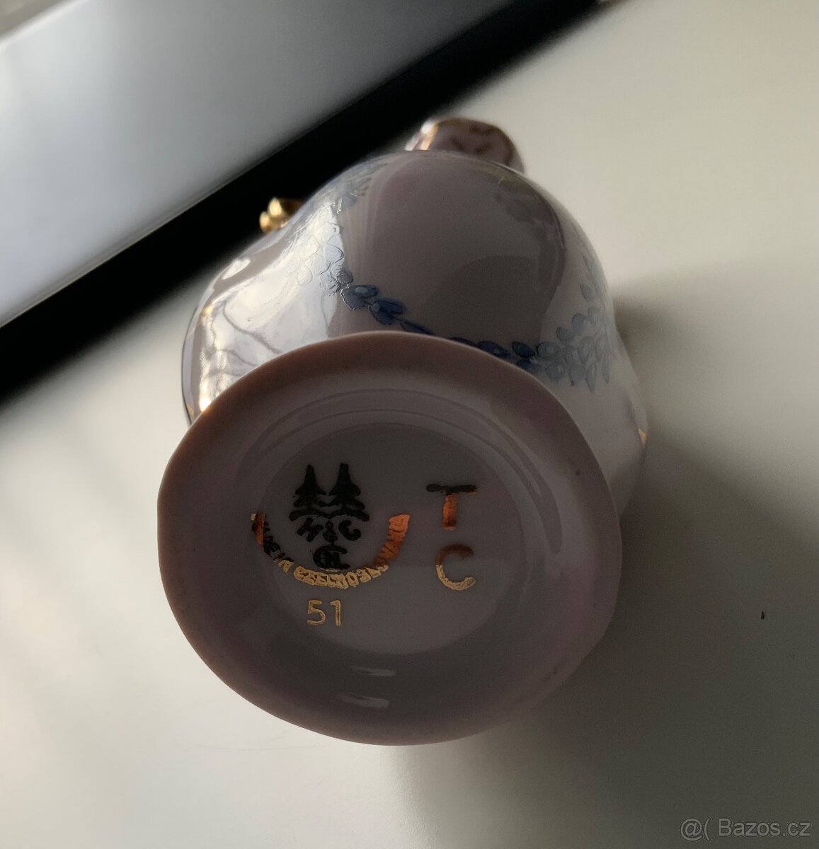 Vázička Růžový porcelán - 4
