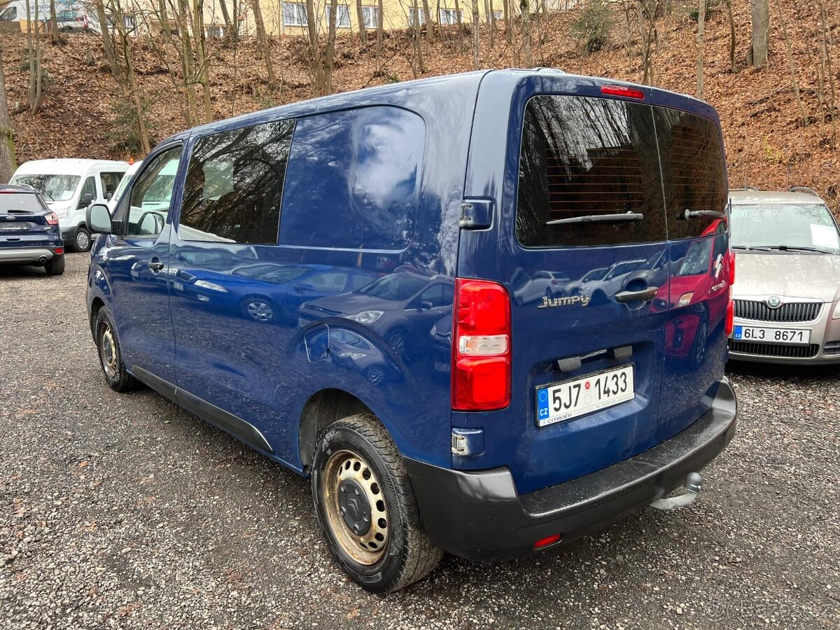 CITROEN JUMPY 2.0HDI 90kW 2018 6 míst ČR klima tažné - 4