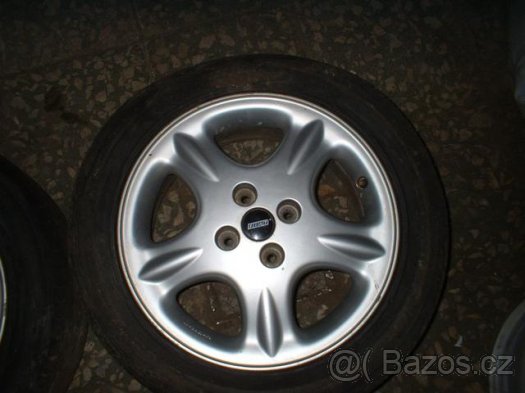 4x použitý alu disk Fiat - 4