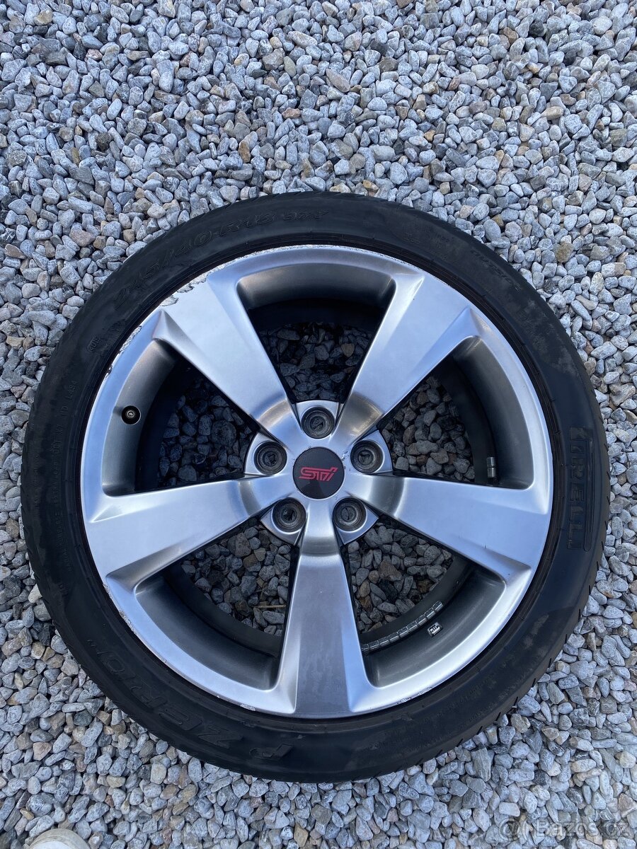 Hliníková kola Subaru Impreza STI - 4