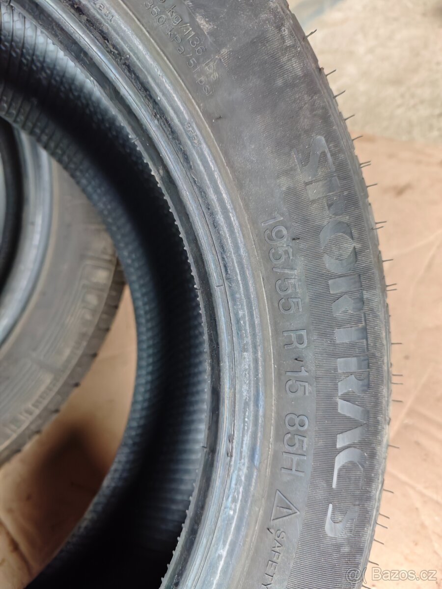195/55R15 85H 2ks letni 6.5mm - 4
