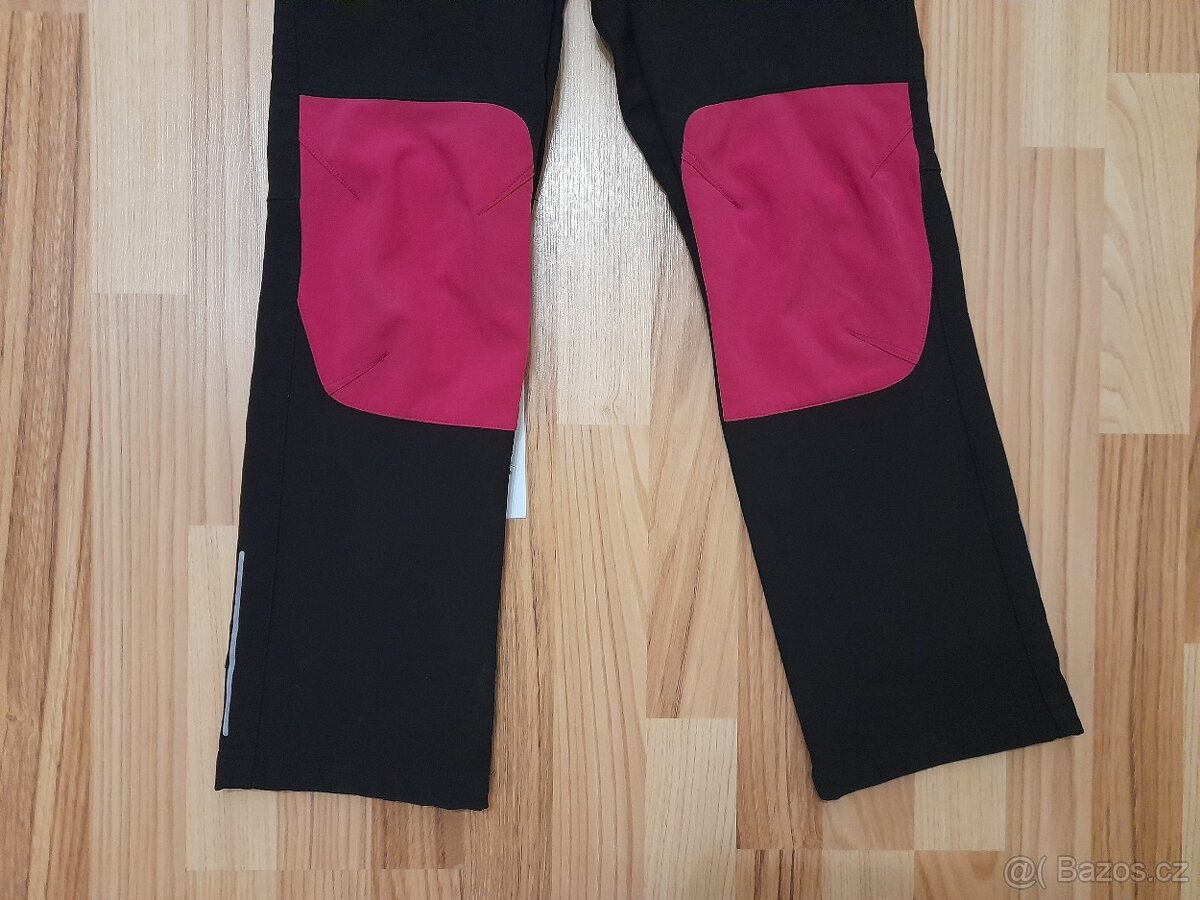 Softshellové kalhoty s fleecem, zateplené vel. 140/146 - 4