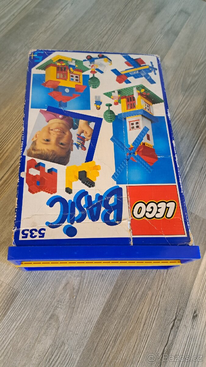 Krabice Lego Basic 90. léta + návod / letáčky - 4