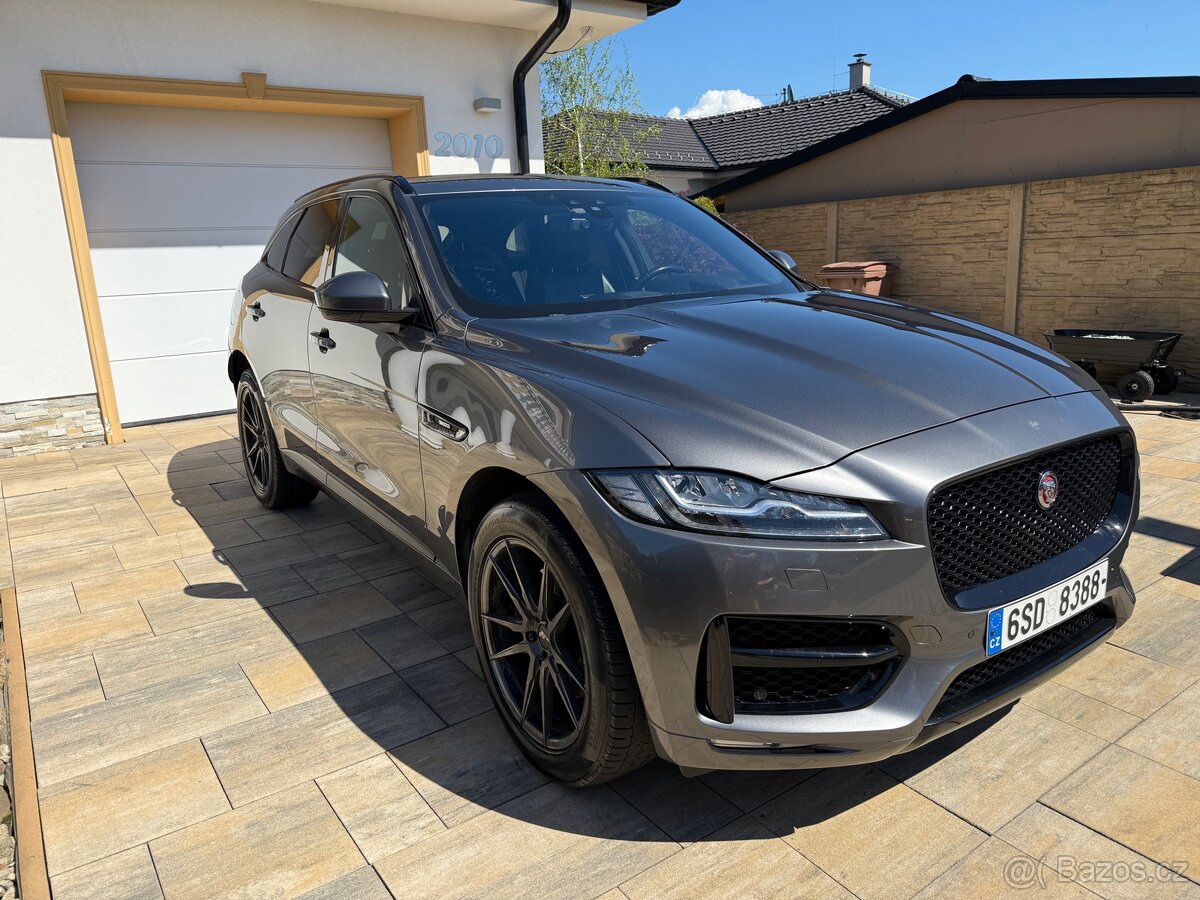 JAGUAR F-PACE 30dAWD, 2016,222tis km, servis - 4