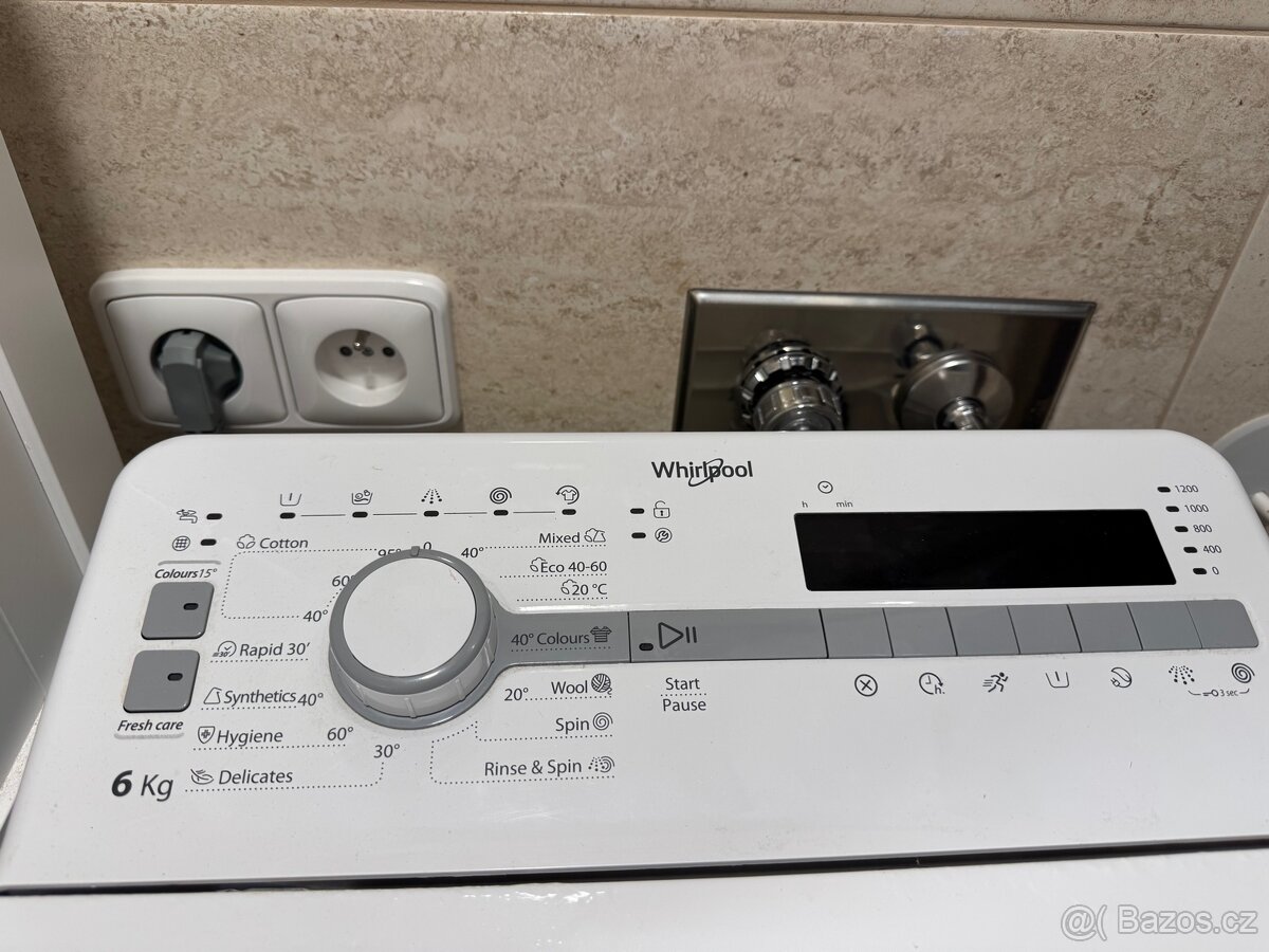 Pračka Whirlpool 6kg 40cm, vrchní vstup - 4