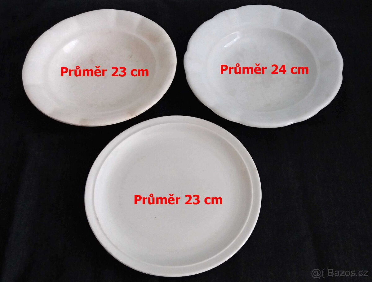 Prodám zachovalé talíře a mísy z minulého století - 4