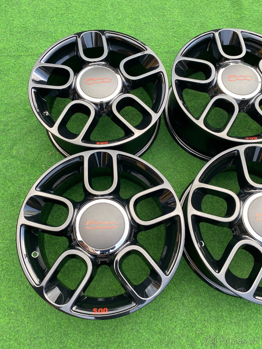 ALU KOLA FIAT 500 4X98 R15’ BLACK EDITION - 4
