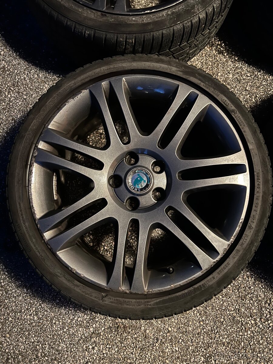 ALU Škoda Themisto 5x112 R18 (Superb II. original) - 4