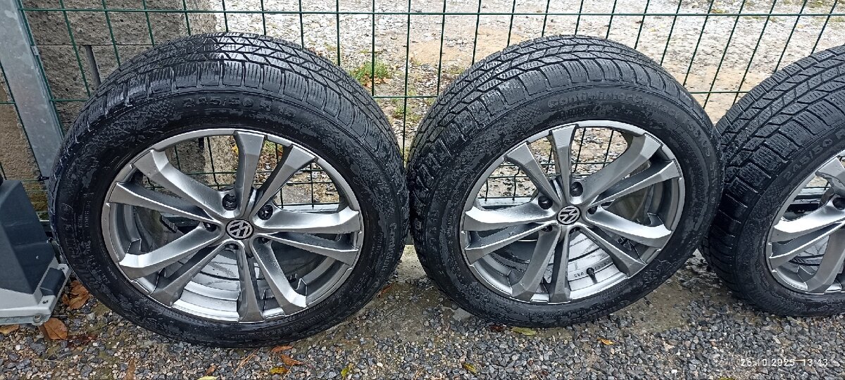 Zimní sada alu kol VW T5 Multivan r18 - 4