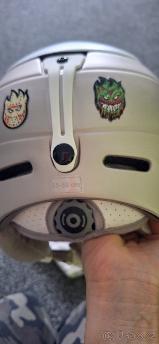 Lyžařská helma dámská dívčí Etape se štítem 55-58 - 4