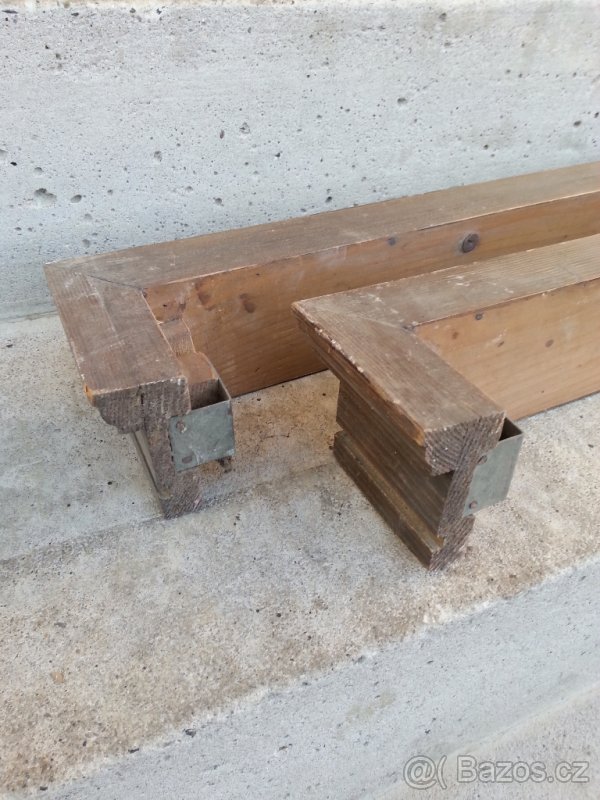 Dřevěné garniže retro - 4