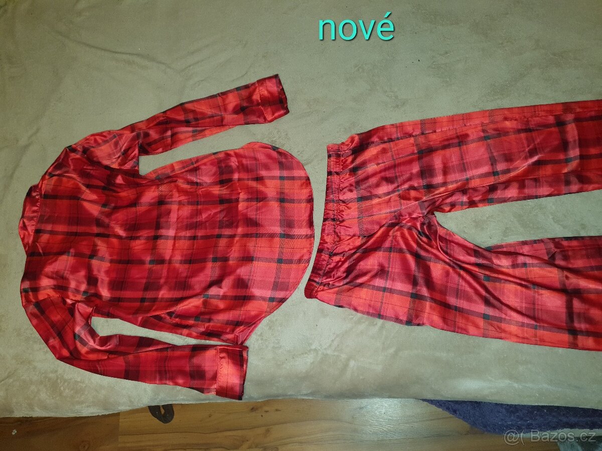 NOVE Damske kostkovane pyzamo Victoria secret S/36 - 4