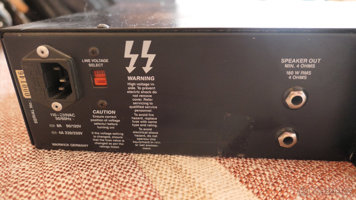 Warwick Amp Head 200 - 4