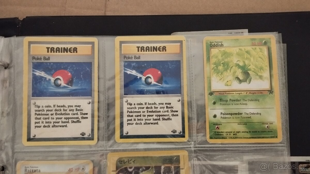 Pokémon Karty 1999 1. Edice - 4