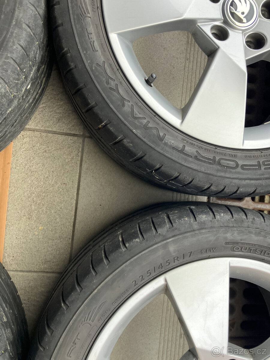 alu kola 5x112, orig octavia 3 - 4