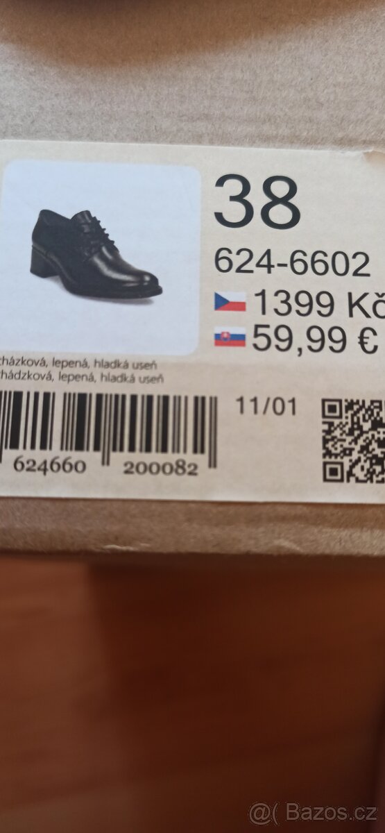 dámské polobotky Baťa - 4