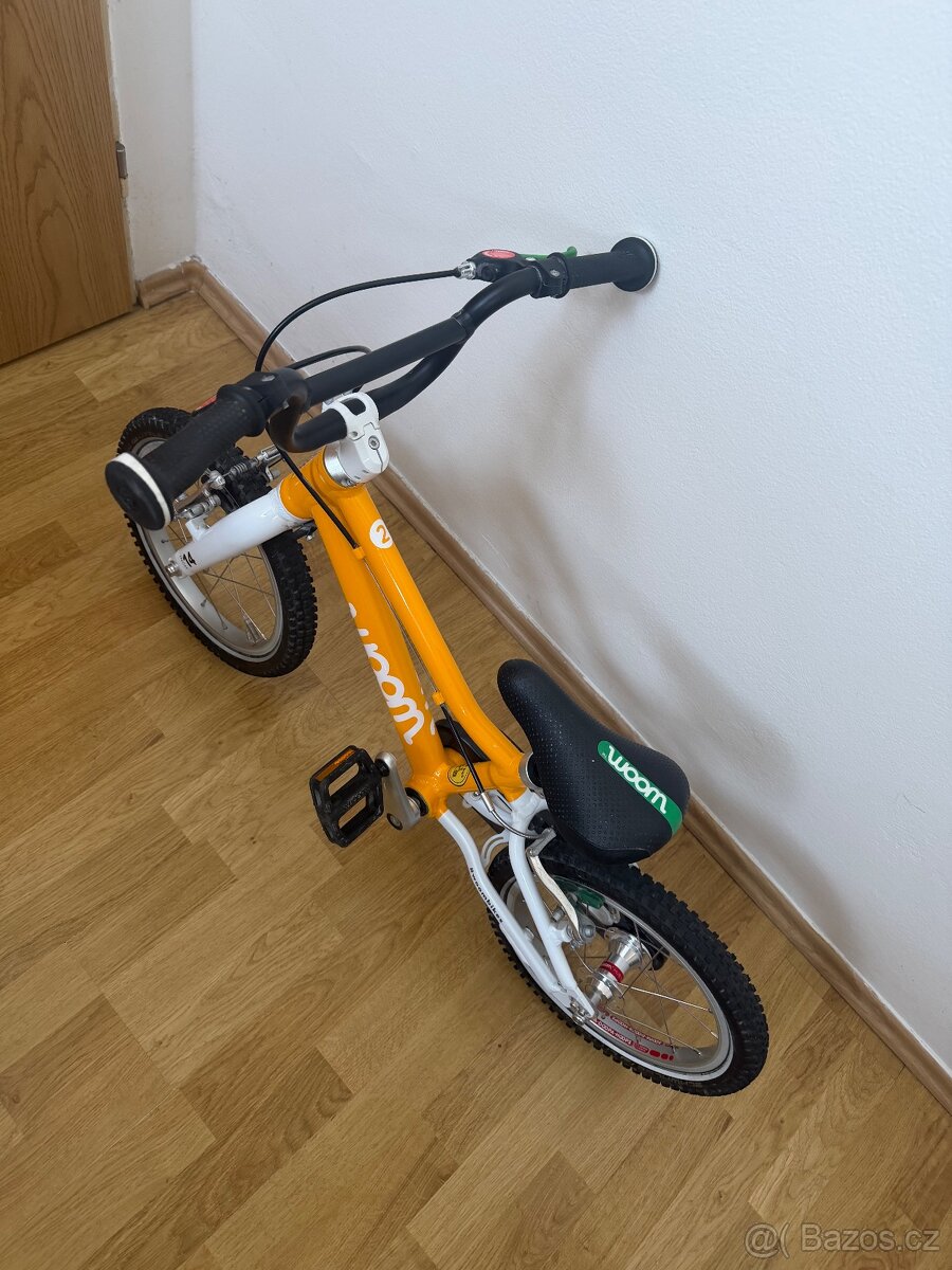 Dětské kolo Woom 2 Žluté - 4