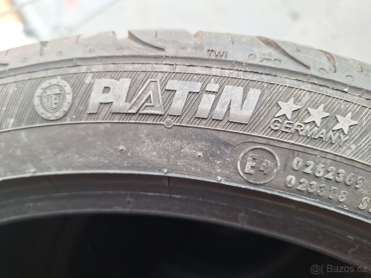 Prodám letní pneu 225/40/18 Platin - 4