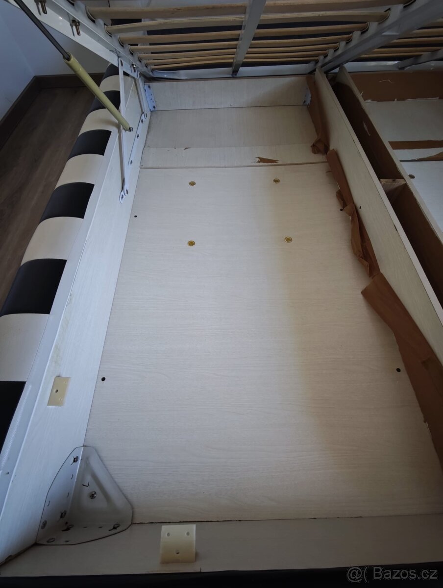 Manželská postel s úložným prostorem - 4