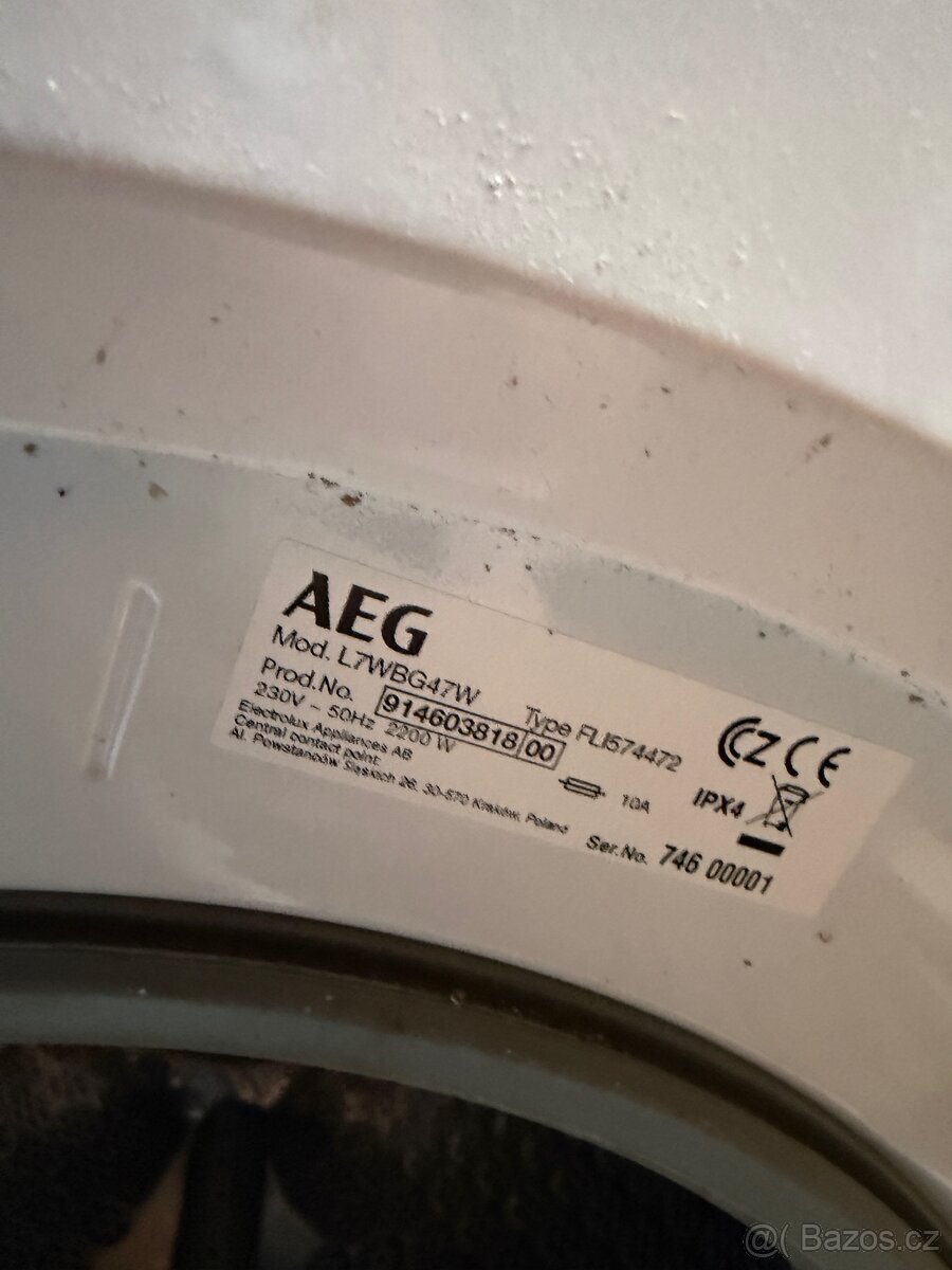 Pracka aeg l7wbg47w - 4