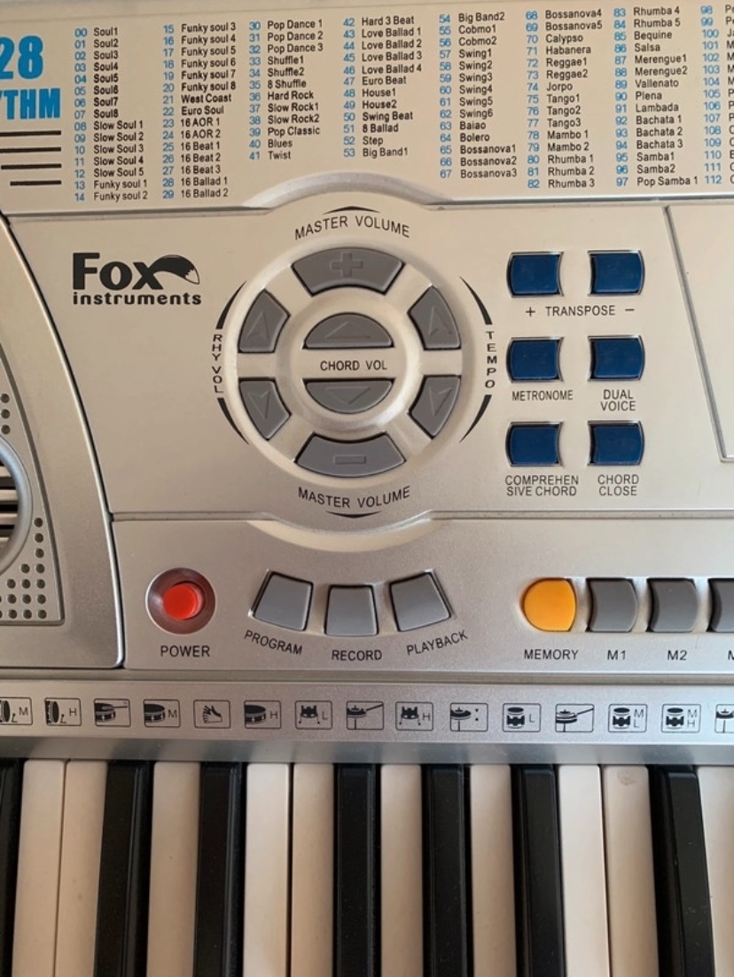 elektronické klávesy - 4