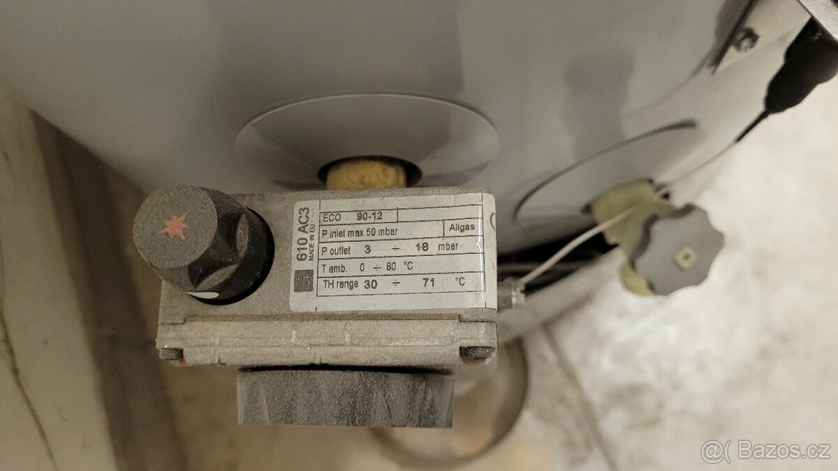 Plynový Zásobníkový Ohřívač Vody Bojler Quantum Q7EU-40-NORS - 4