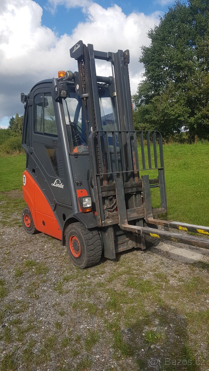 vysokozdvižný vozík LINDE H30T LPG pouze 5000Mth - 4