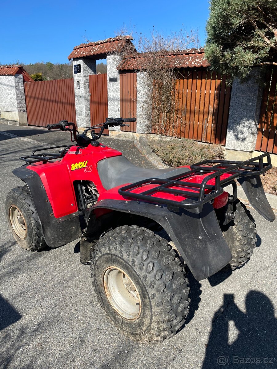 Kawasaki bayou 300 Dovoz z USA (4x2)