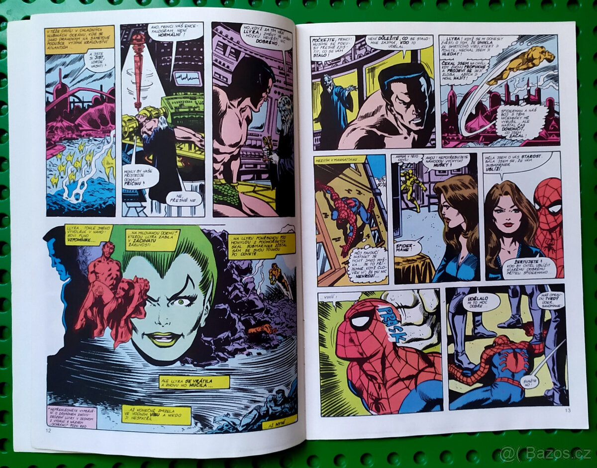 Komiks SPIDERMAN č. 6/1991 Semic velmi PĚKNÝ STAV - 4