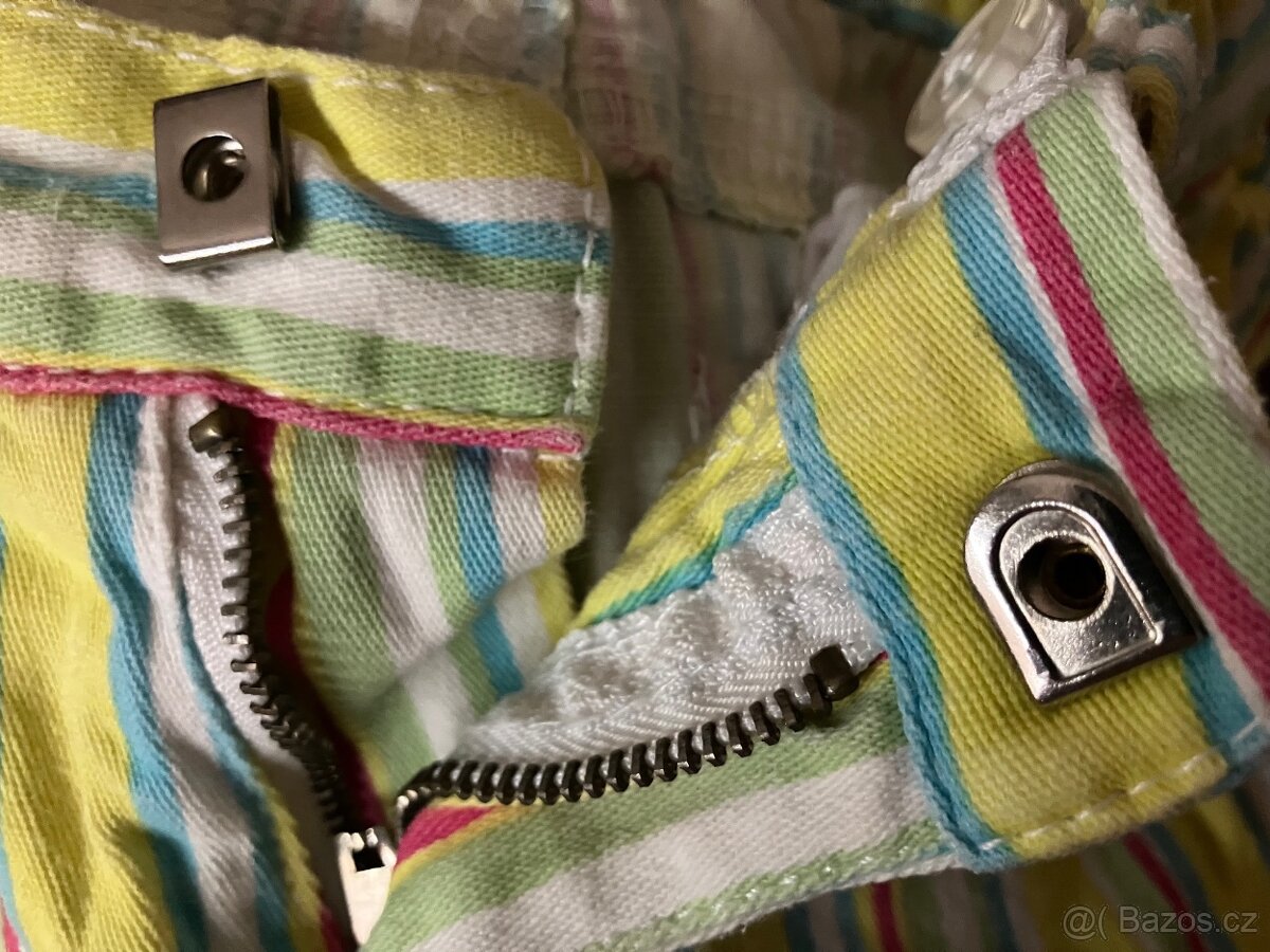 Dětské dívčí kalhoty velikost 104 (3-4 roky), stahující - 4