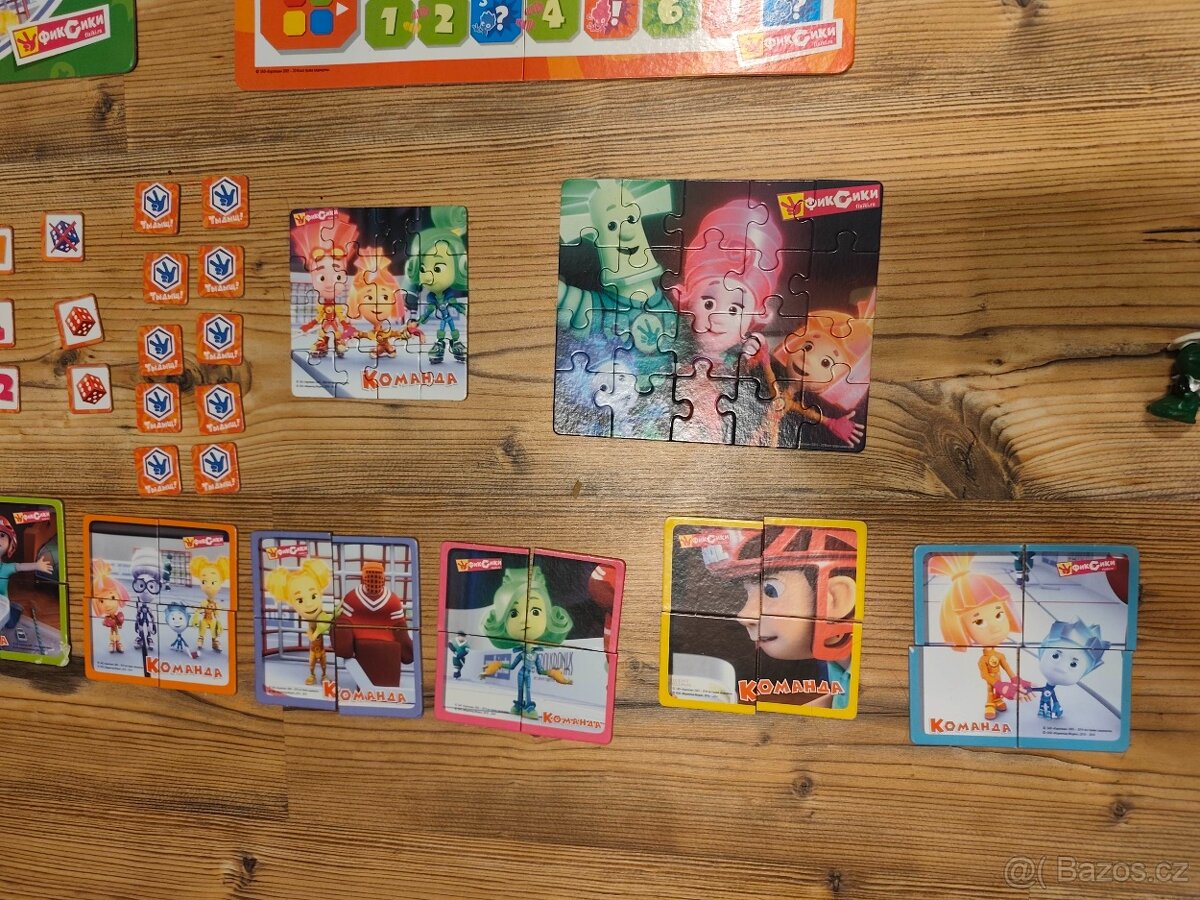 Stolní hra Fixiki 2v1 puzzle - 4