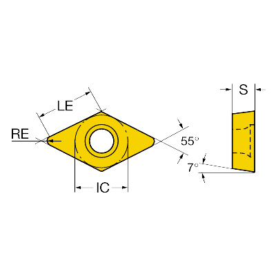 DCET 11T302-UM 1125 Sandvik destičky - 4