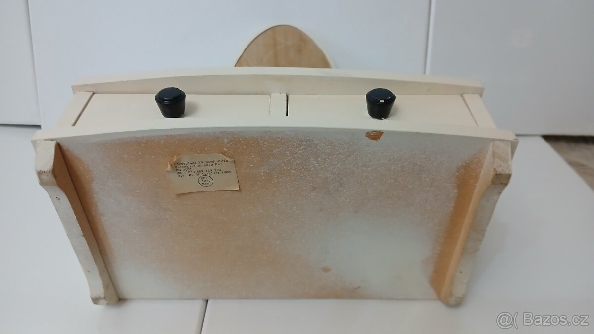 Retro Dětský toaletní stolek - šperkovnice se zrcátkem... - 4