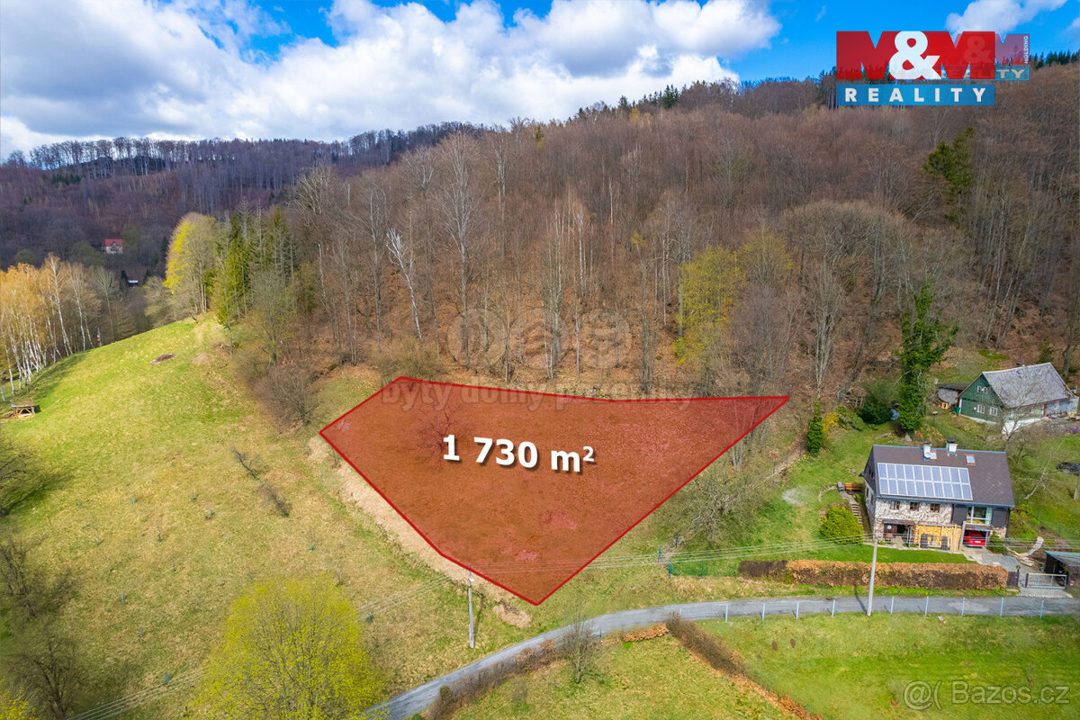 Prodej louky, 1730 m², Liberec - 4