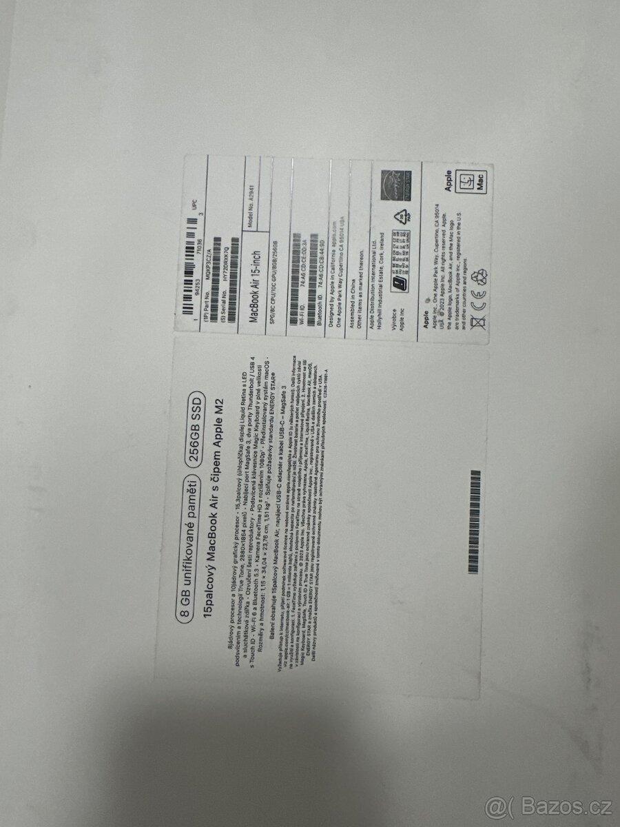 15palcový MacBook Air 15 s čipem Apple M2 - 4
