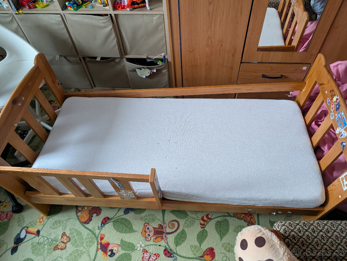 Dětská postel 164x76 s matrací - 4