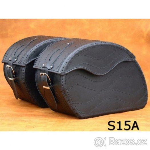 brašny kožené 2x 20 litrů typ 15A,B - 4