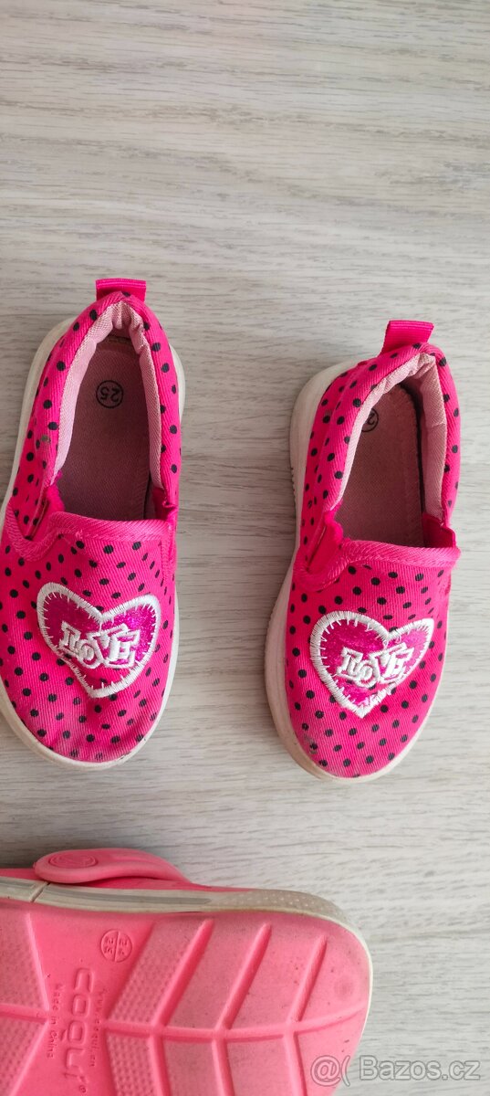 Dětské kroksy Coqui, vel.24/25 + druhé boty zdarma - 4