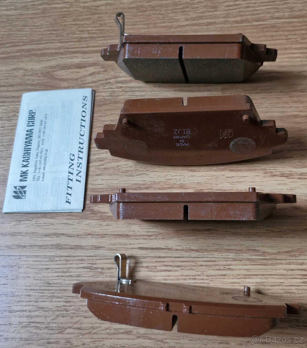 Sada brzdových destiček, MK KASHIYAMA, NISSAN ALMERA - 4