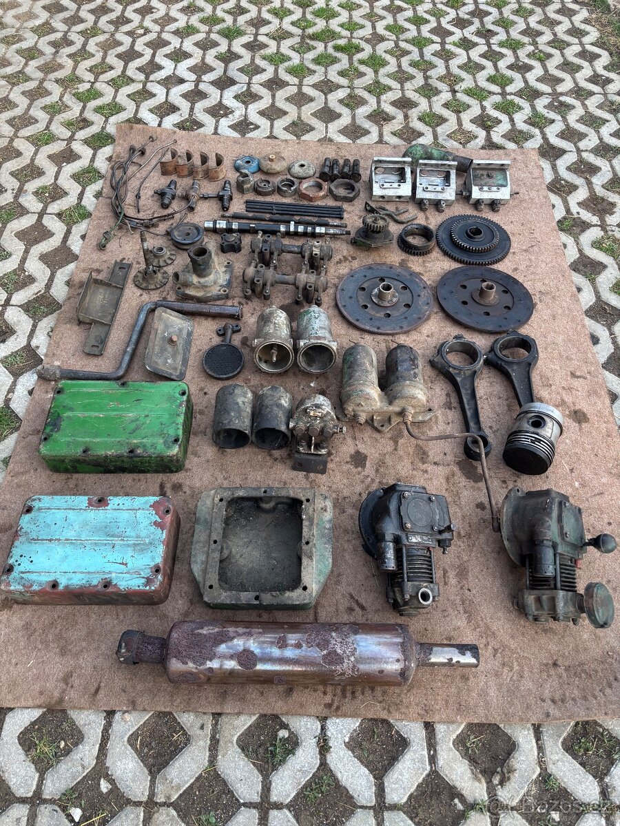 Díly motor zetor 25 - 4