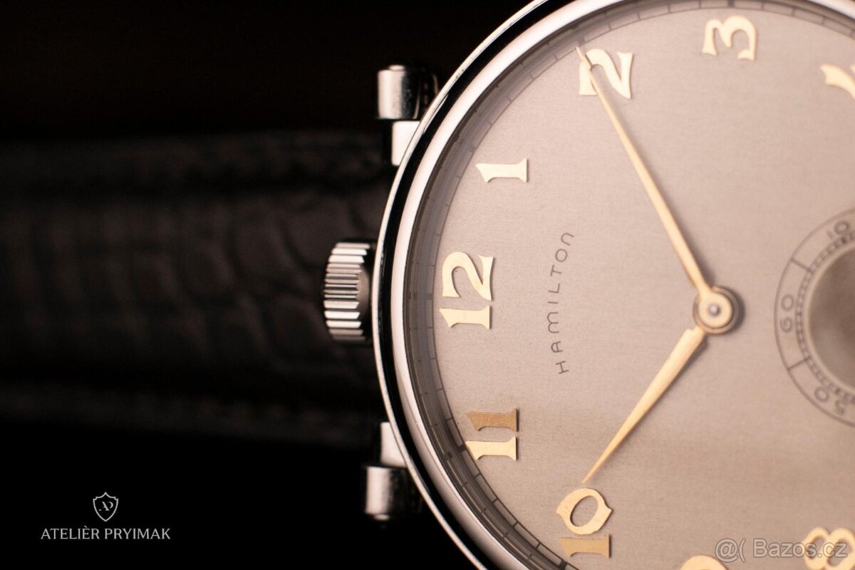 Starožitné americké hodinky HAMILTON 1930 - 4