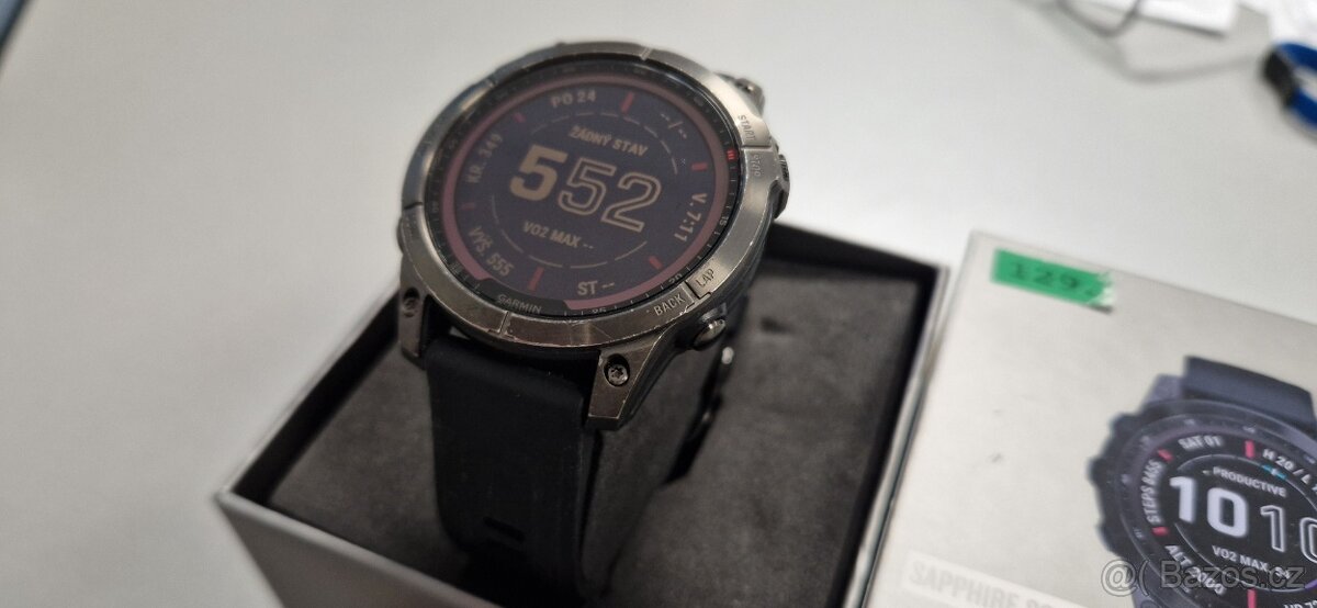 Garmin Fenix 7 sapphire solar titanium - 4
