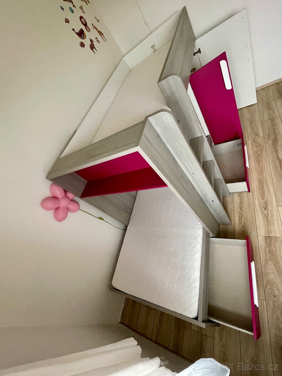 Patrová postel s úložným prostorem - 4