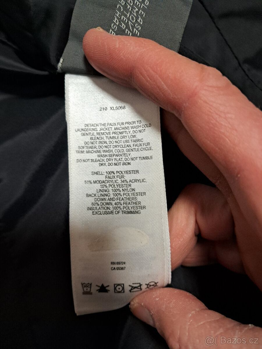 Dámská péřová bunda Columbia – vel. M, černá - 4