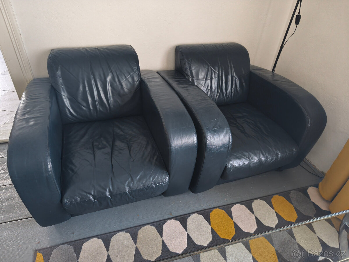 Kožená sedací souprava - 4