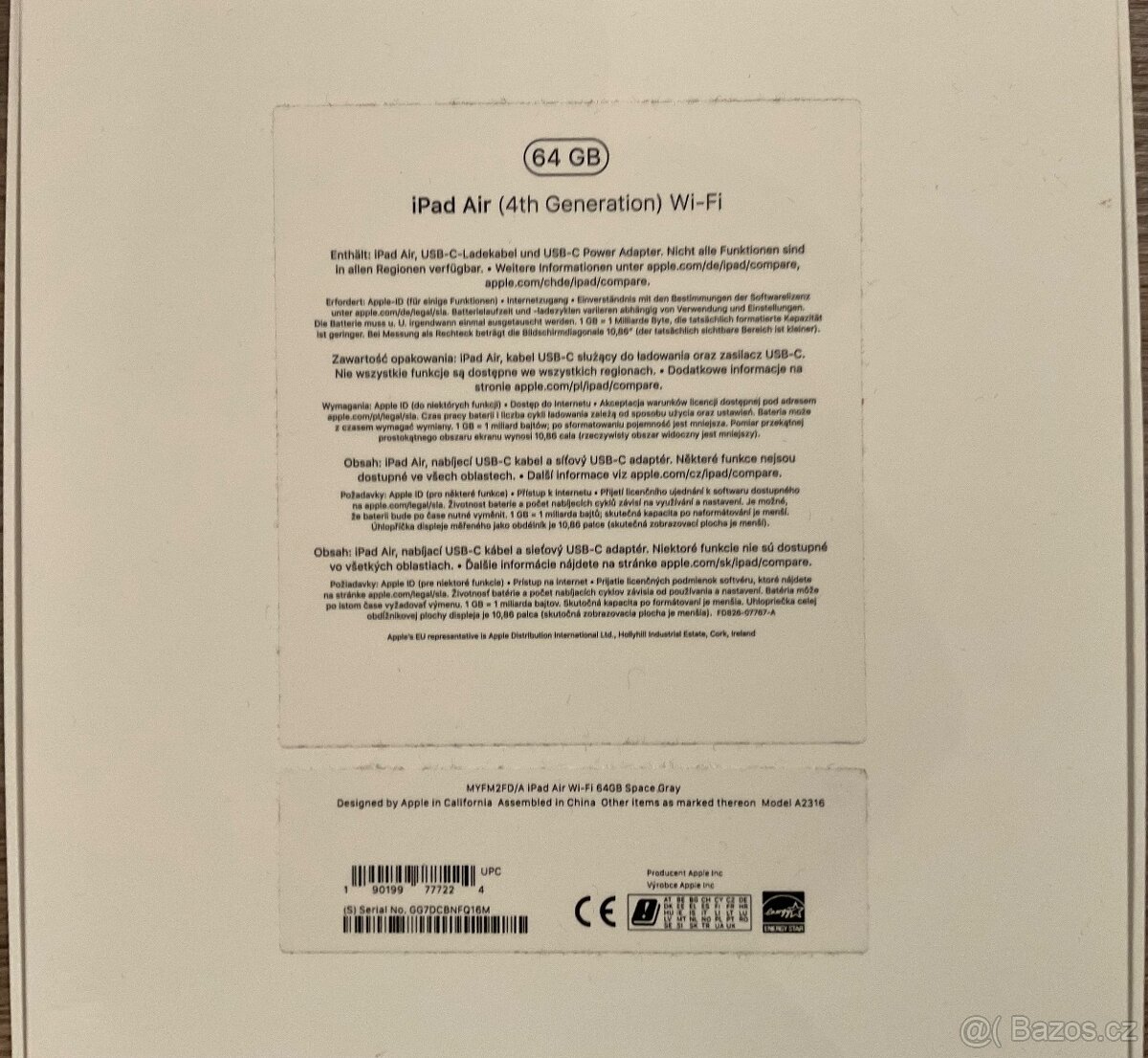 Apple iPad Air (4th Generation) 64GB - 4