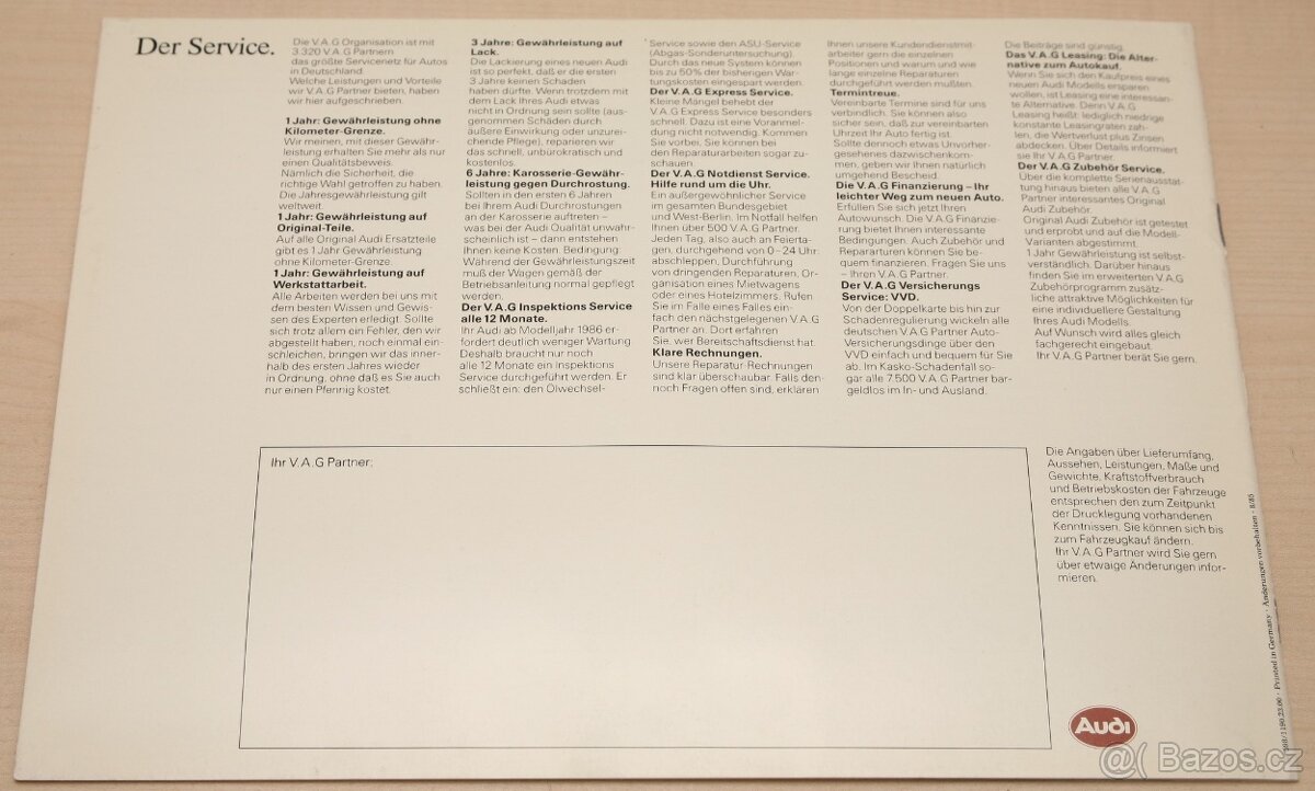 Prospekty AUDI Quattro (1985/1985/2005) - 4