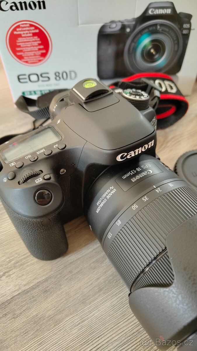 TOP Canon EOS 80d + objektiv EF-S 18-135 IS nanoUSM - 4