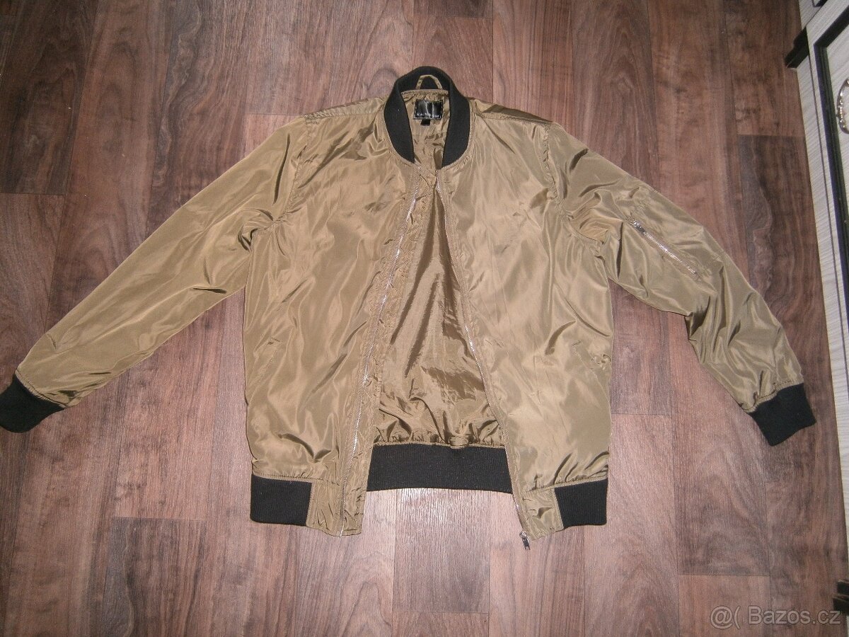 RAINBOW KRÁSNÁ TRENDY BOMBER BUNDA vel.48(M) - 4