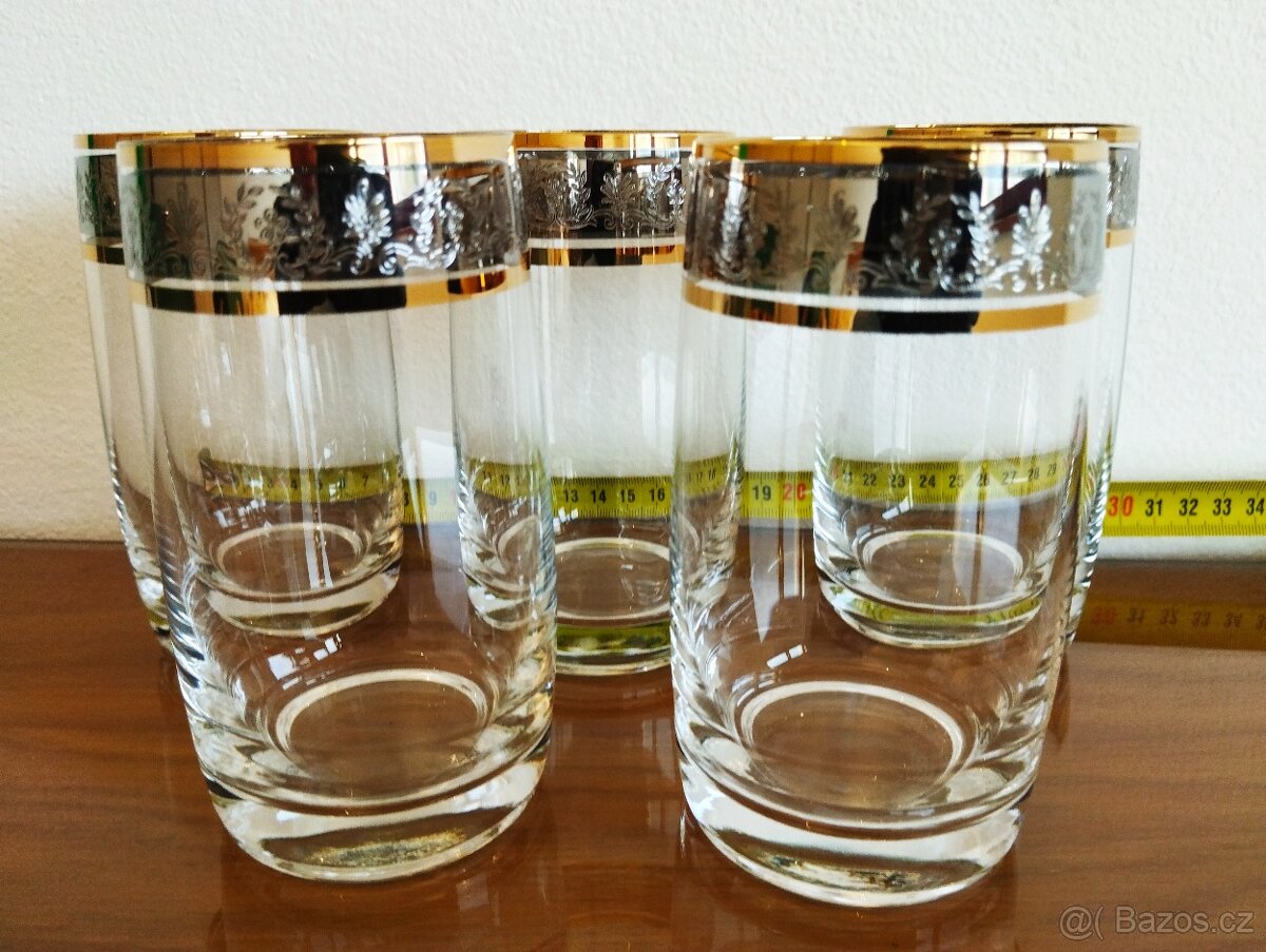 Zlacené skleničky - 4